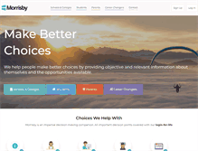 Tablet Screenshot of morrisby.com